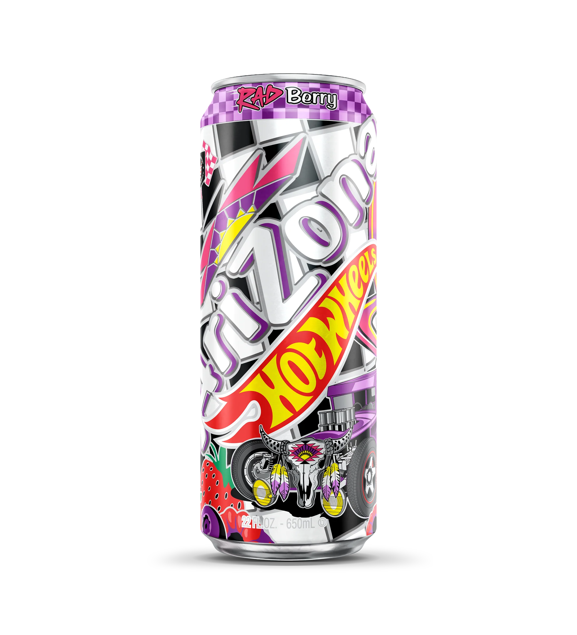 Rad Berry Black and White Tea | 22 oz. Big Can / 12-pack