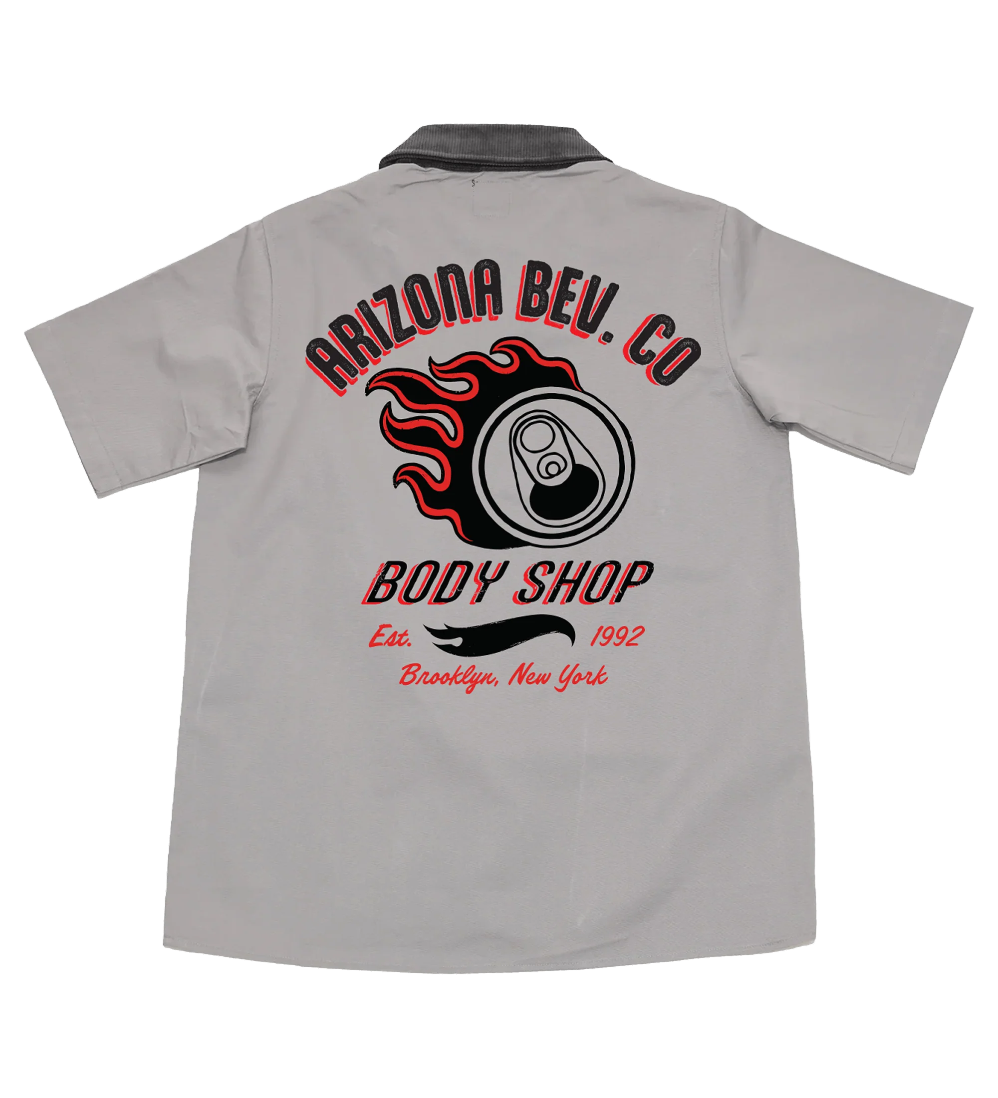 Gray Body Shop Mechanic Shirt