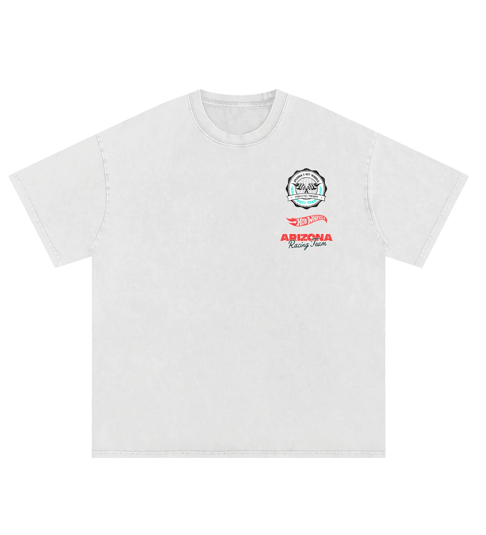 268-white-teal-99-racing-team-t-shirt-2.webp White & Teal 99 Racing Team T-Shirt