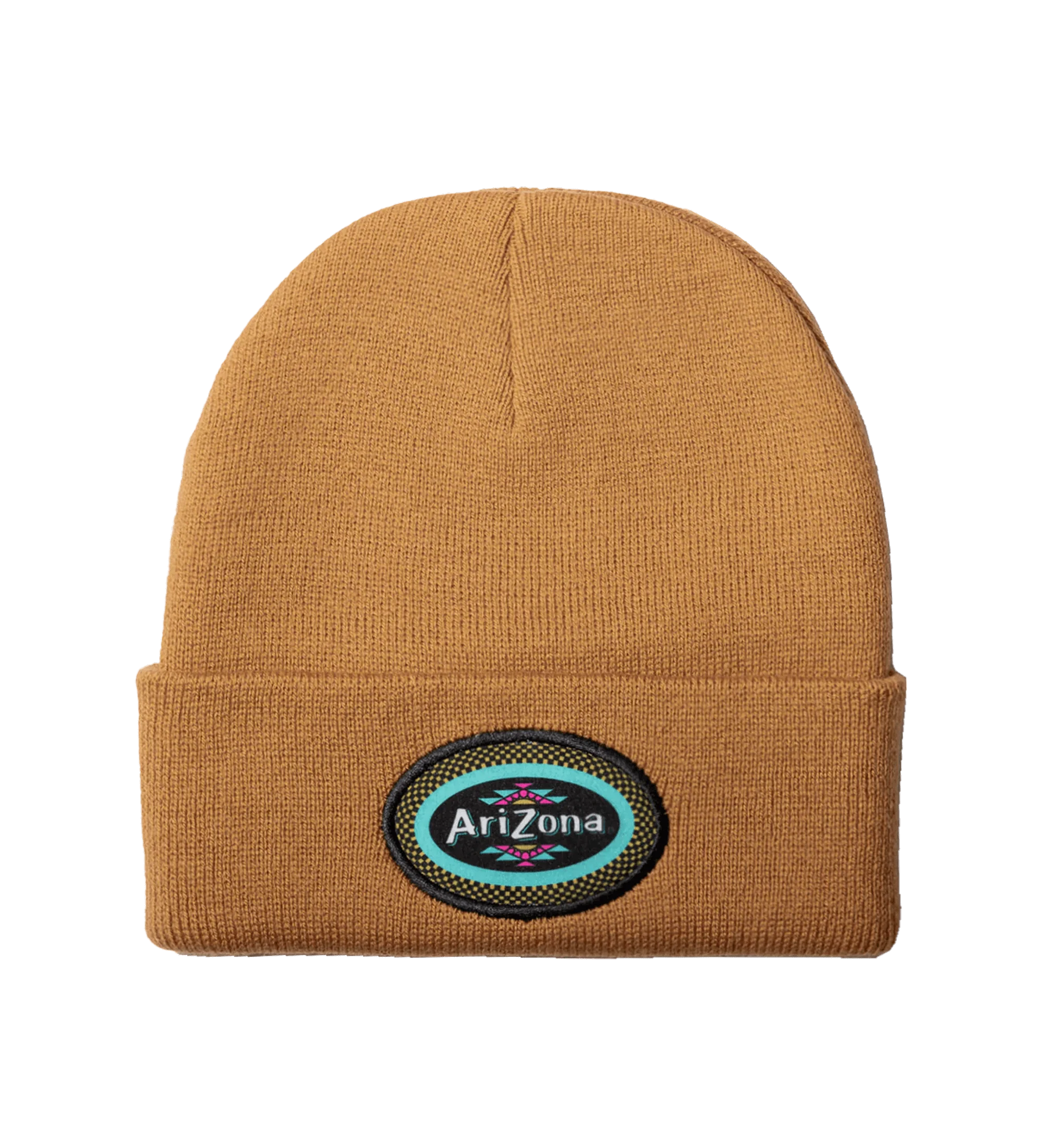 Brown Logo-Embroidered Beanie