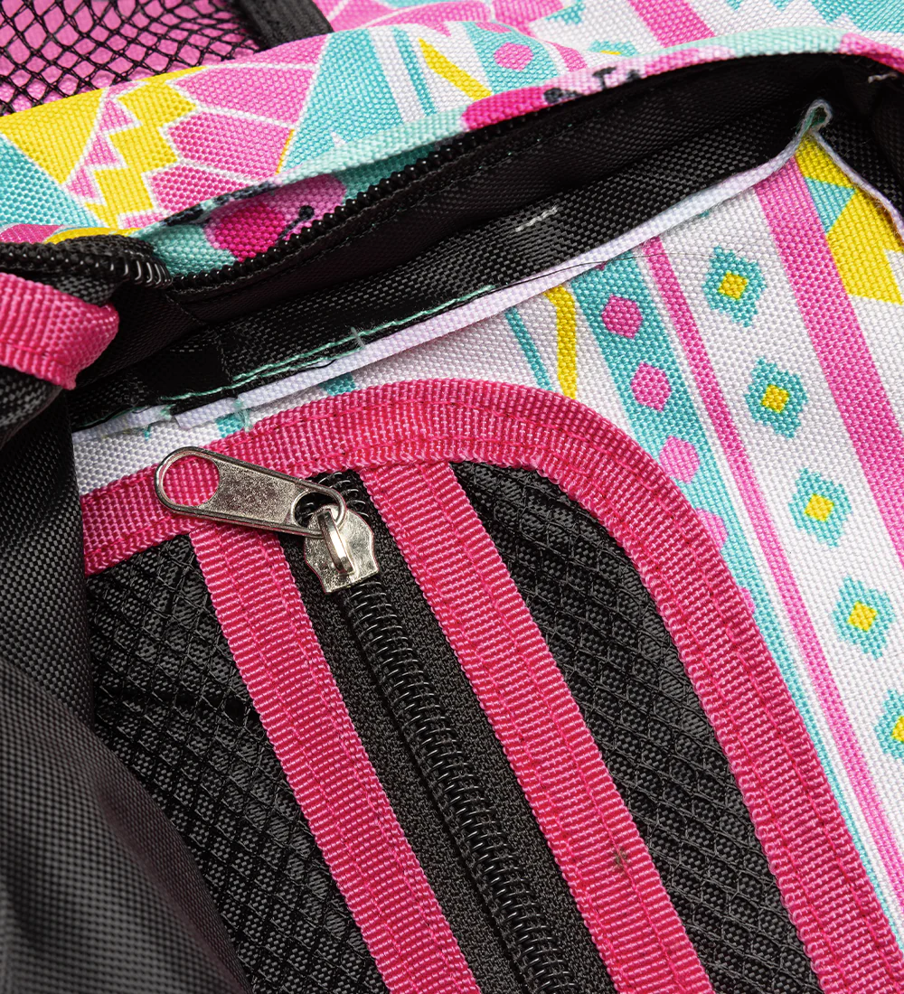 Teal Patchwork Backpack