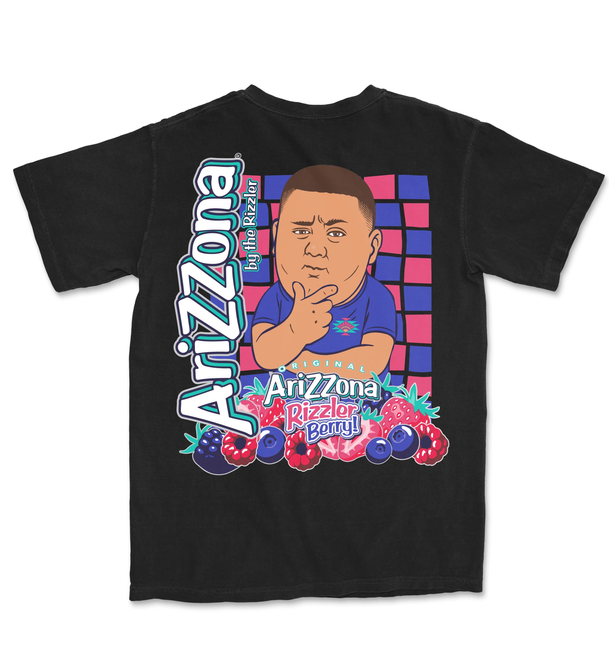 476-black-rizzler-berry-cotton-t-shirt-1.webp Black Rizzler Berry Cotton T-Shirt