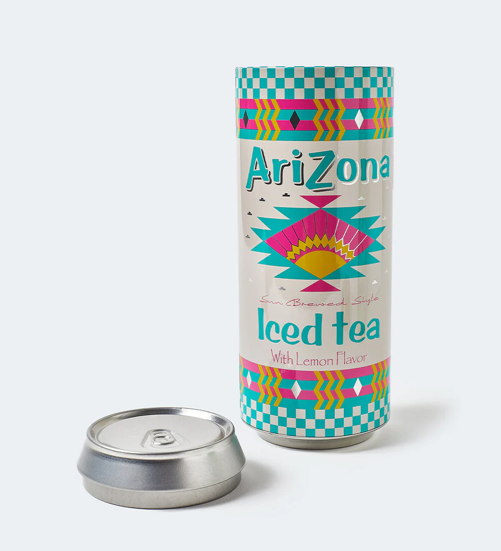 Lemon Tea Stash Can
