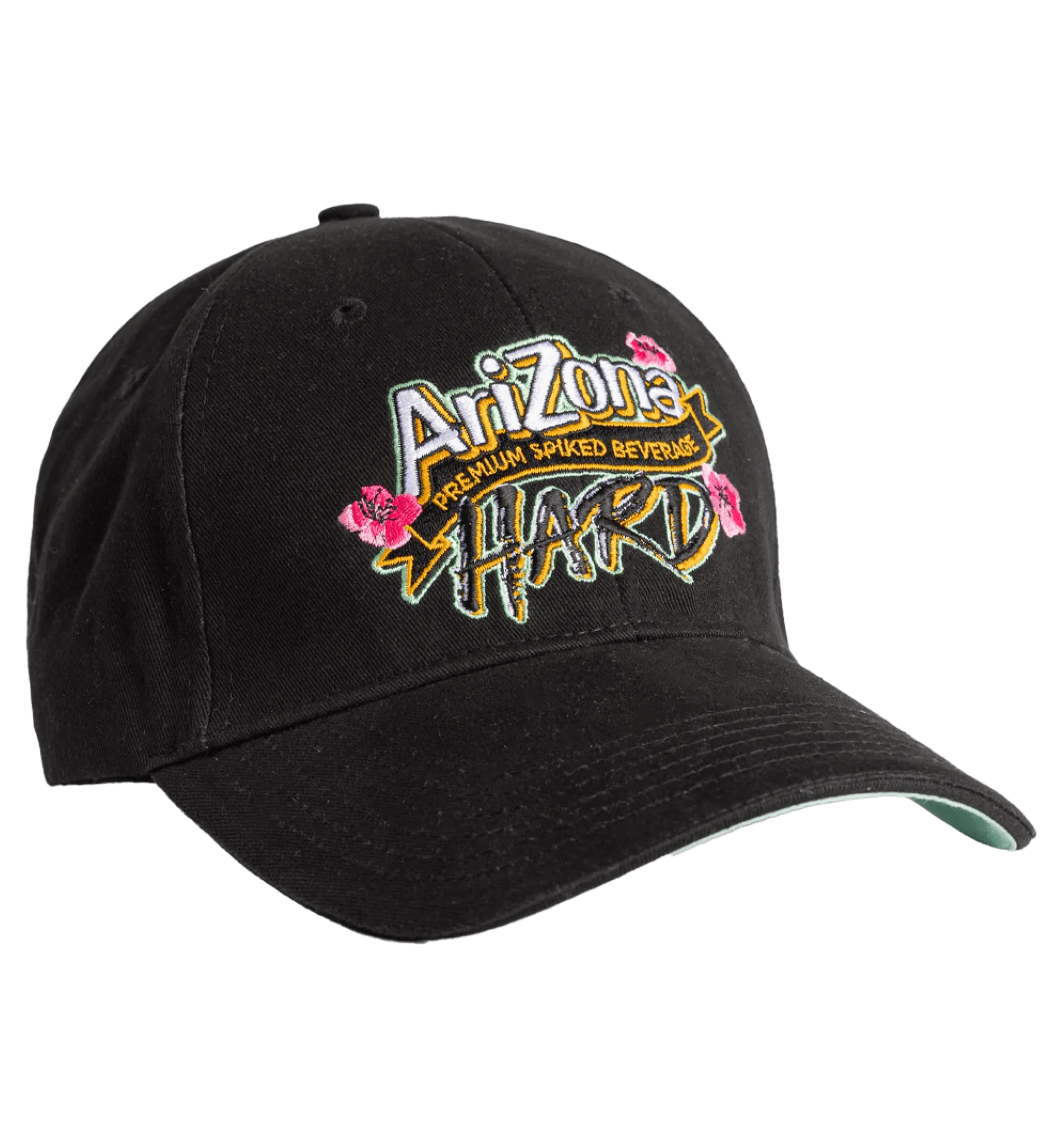 583-black-arizona-hard-baseball-cap-2.webp Black AriZona Hard Baseball Cap