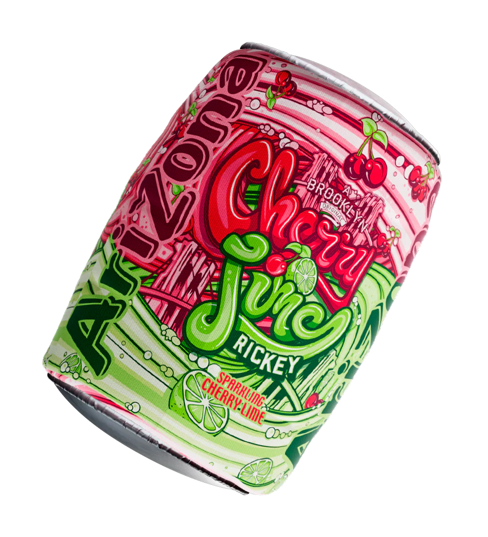 Cherry Lime Rickey Big Can Plush Pillow