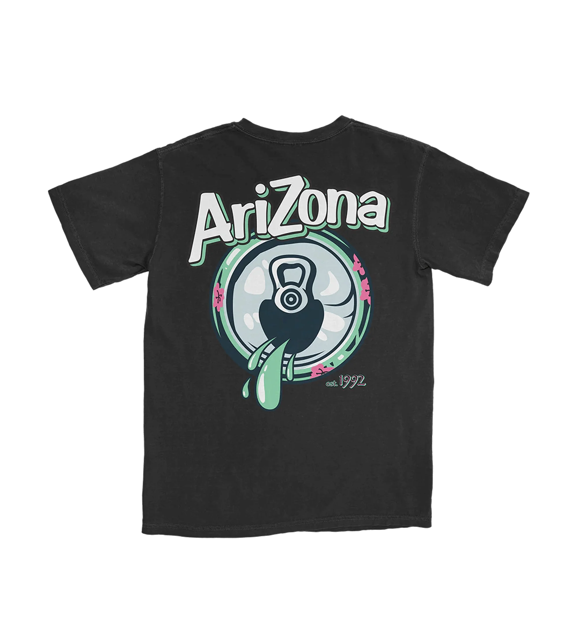 Black Green Tea Drip T-Shirt | Youth