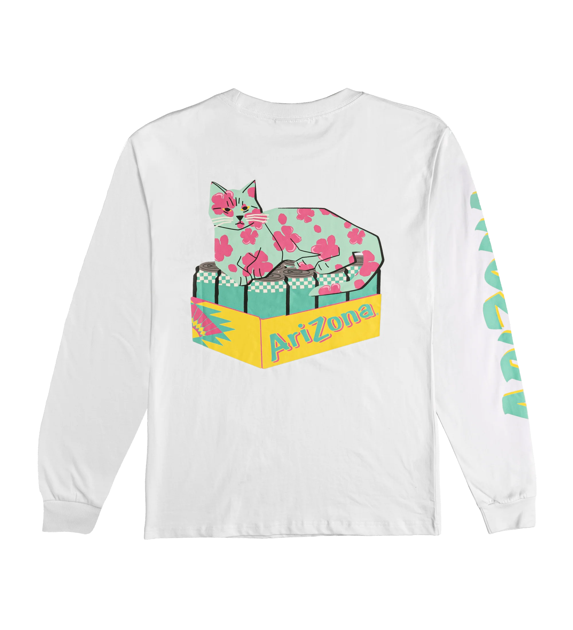 81-white-cherry-blossom-bodega-cat-long-sleeve-t-shirt-1.webp White Cherry Blossom Bodega Cat Long-Sleeve T-Shirt