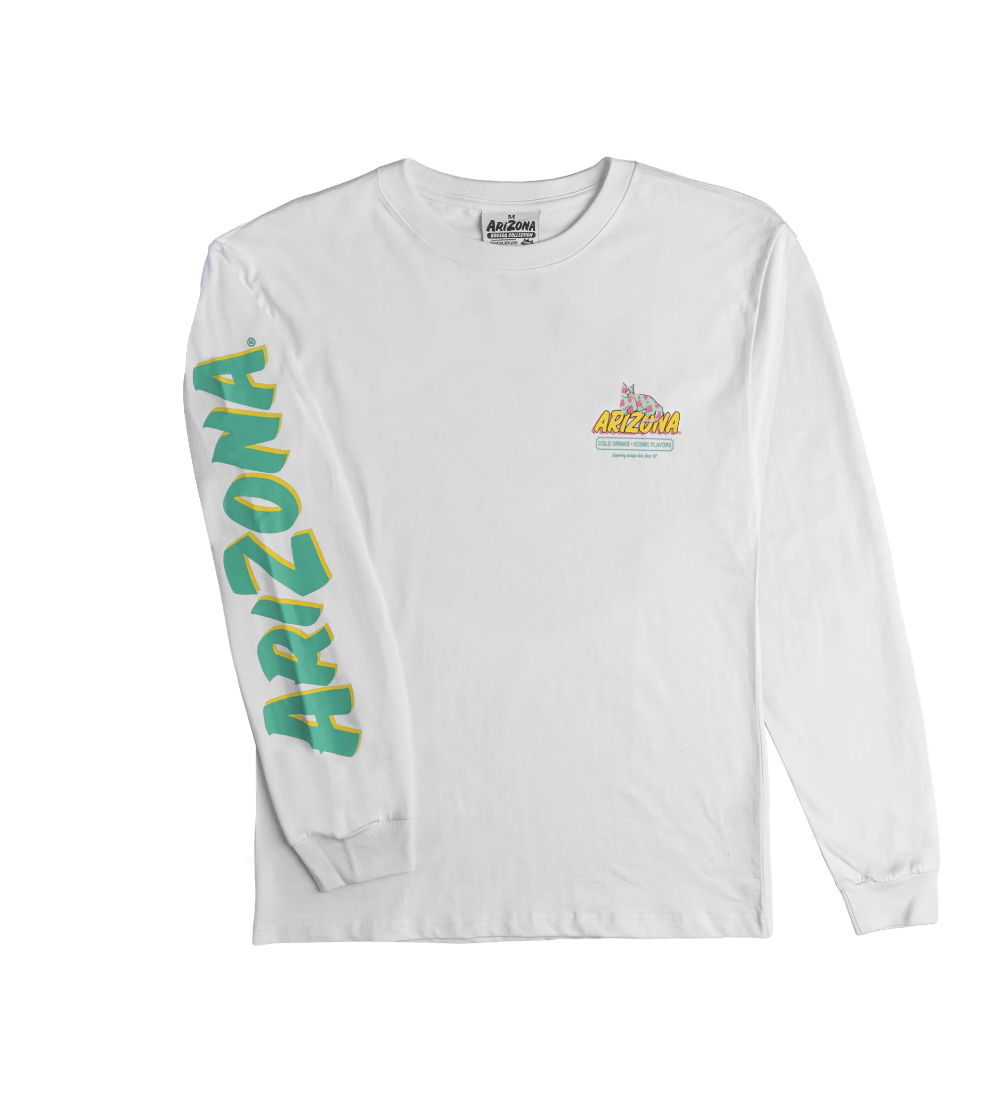 81-white-cherry-blossom-bodega-cat-long-sleeve-t-shirt-3.webp White Cherry Blossom Bodega Cat Long-Sleeve T-Shirt