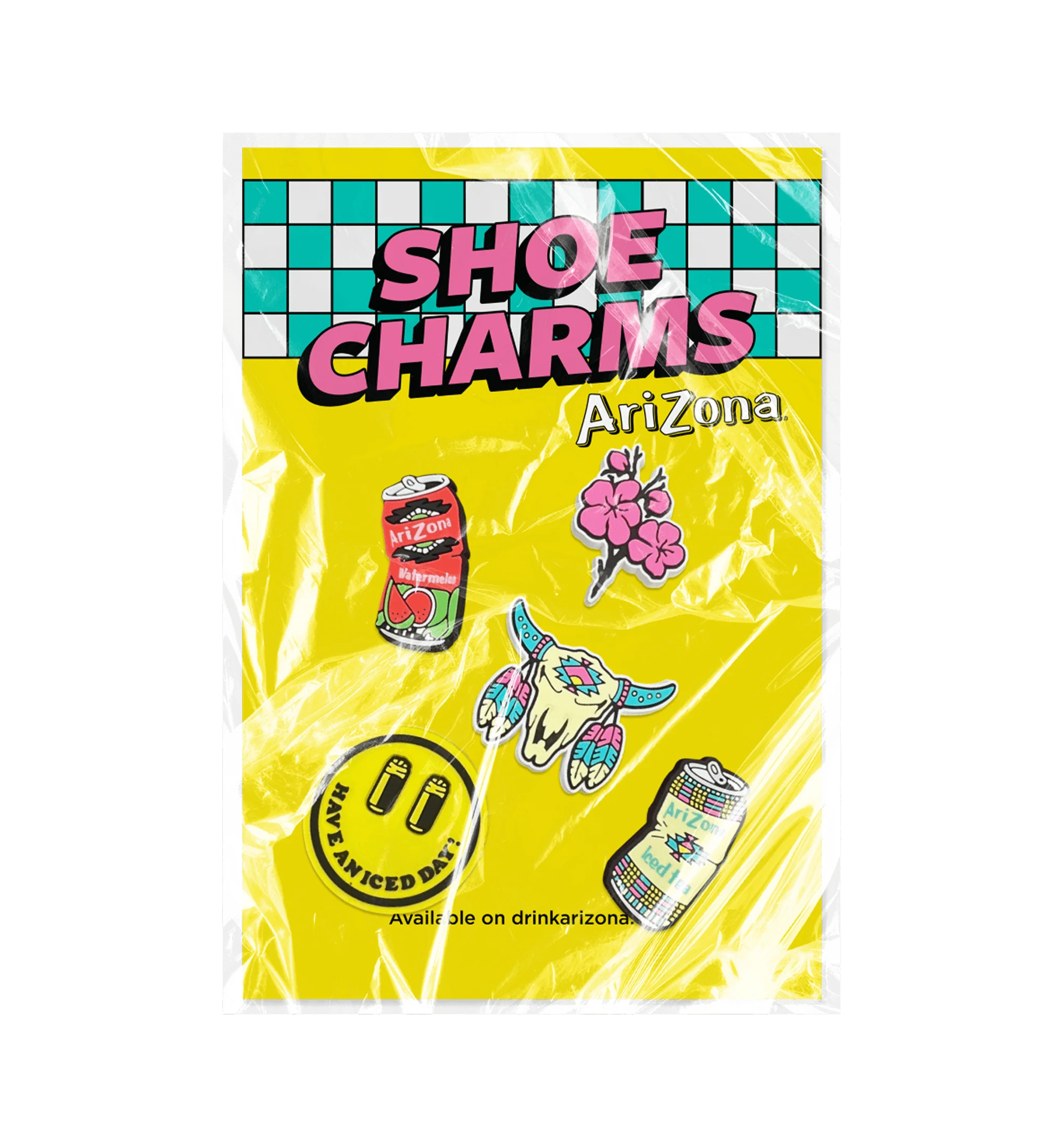 5-Piece Smiley Face Shoe Charm Set