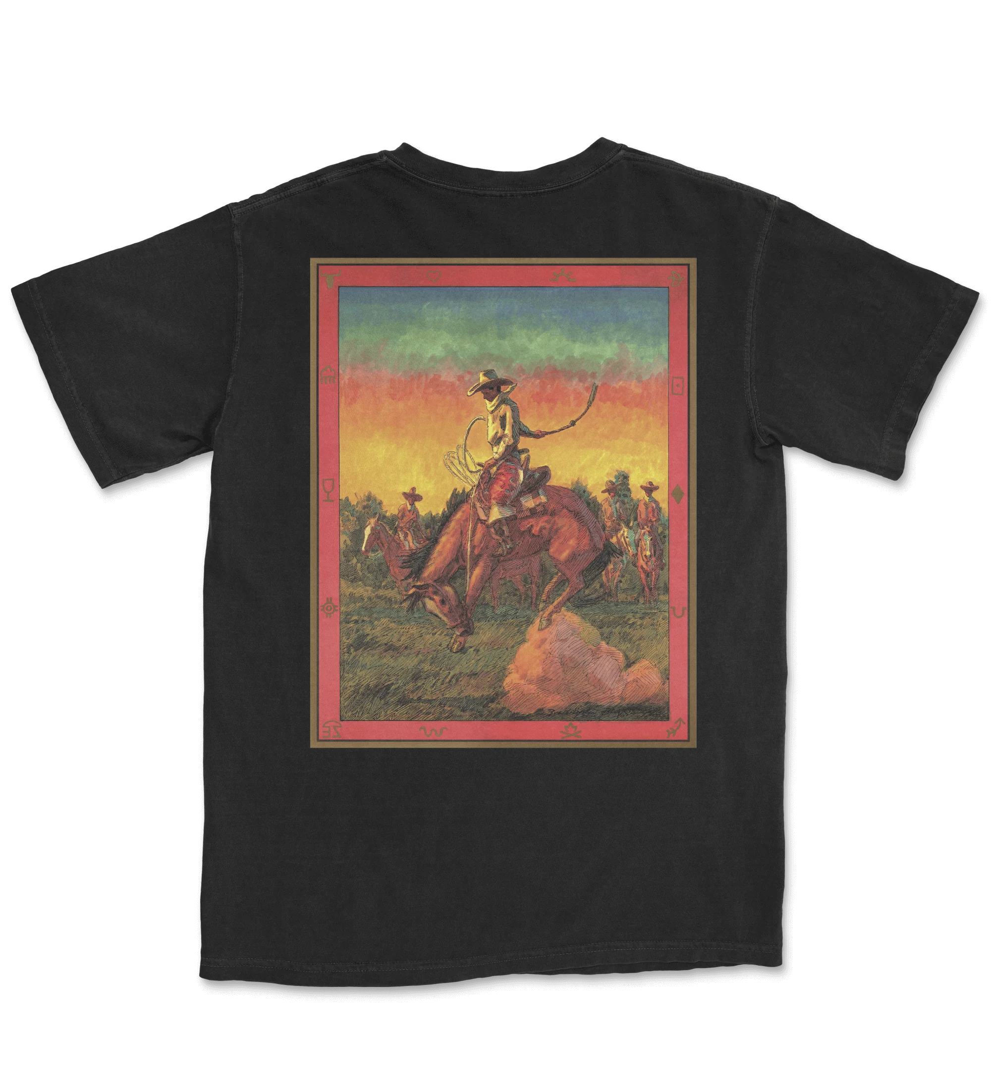 898-black-cowboy-cotton-t-shirt-1.webp Black Cowboy Cotton T-Shirt