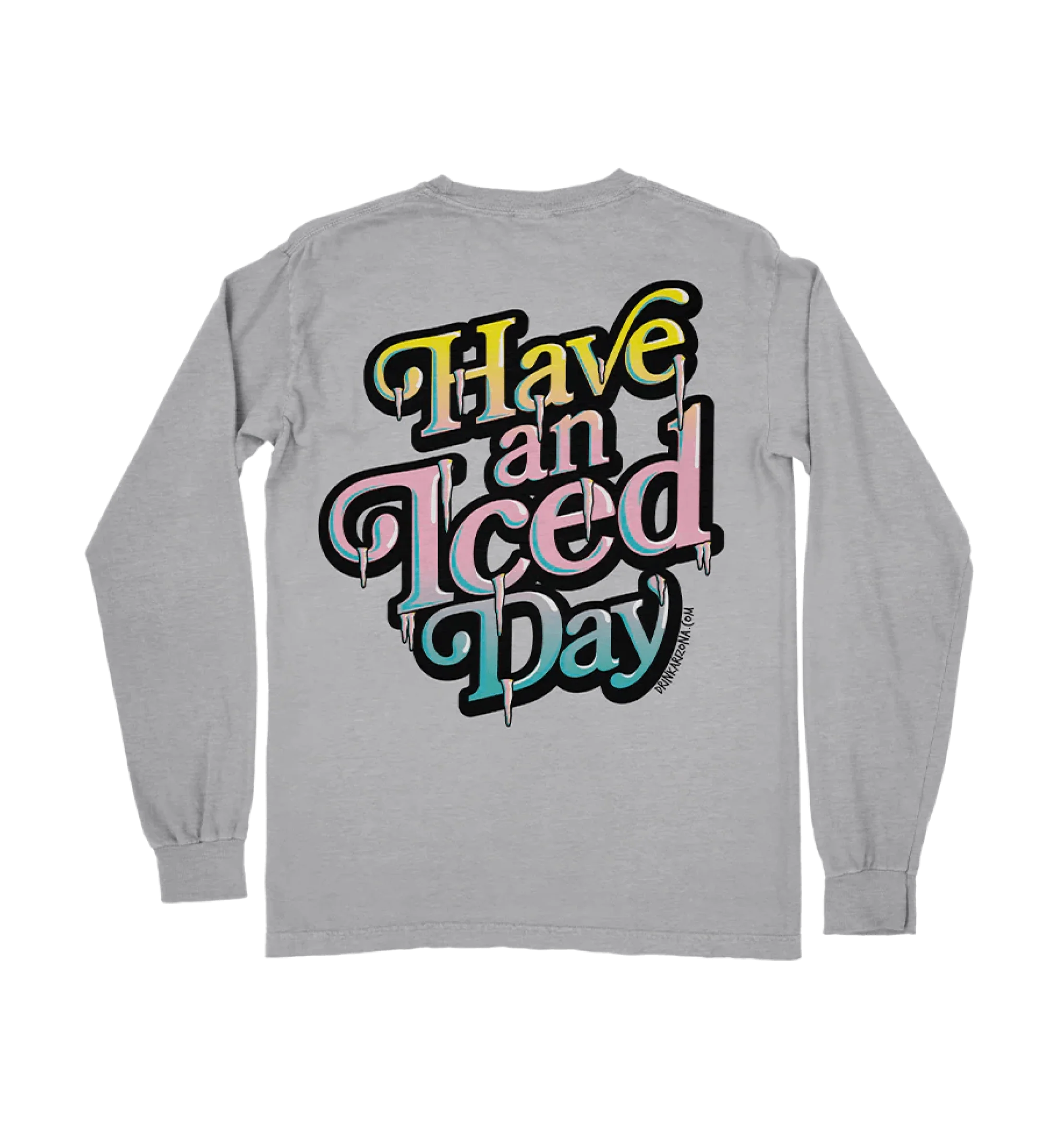 Gray Have an Iced Day Cotton Long-Sleeve T-Shirt | Youth