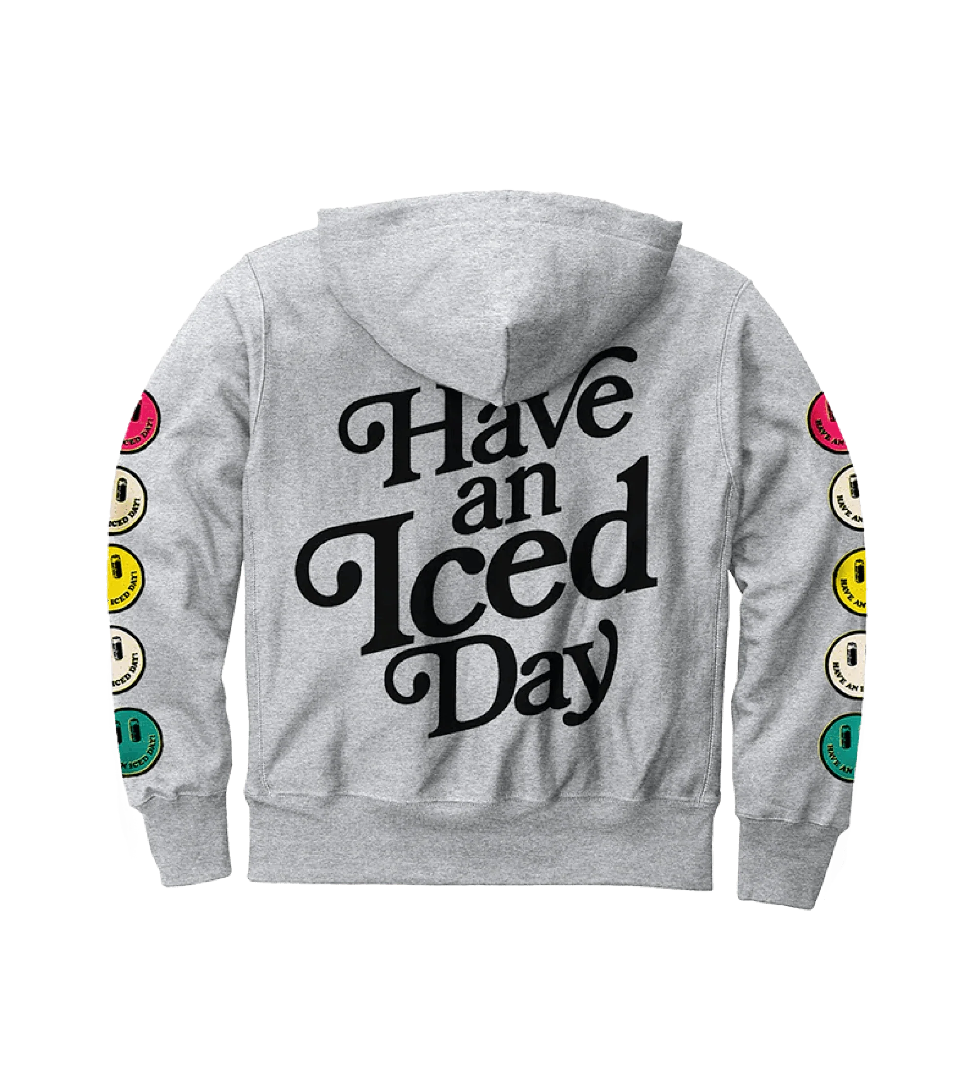 Gray Have an Iced Day Cotton-Blend Hoodie | Youth