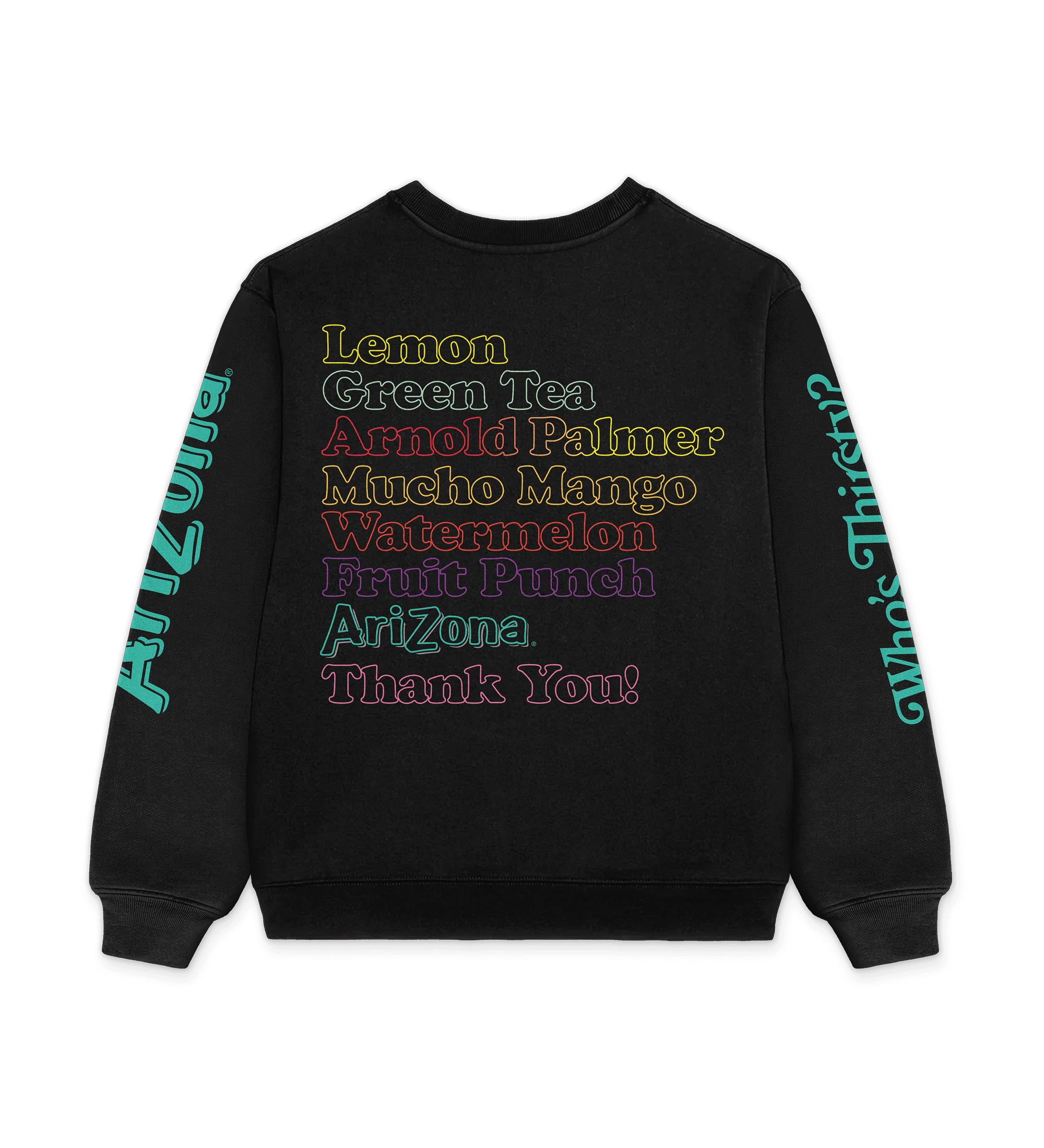 945-flavors-black-cotton-blend-crewneck-sweatshirt-1.webp Flavors Black Cotton-Blend Crewneck Sweatshirt