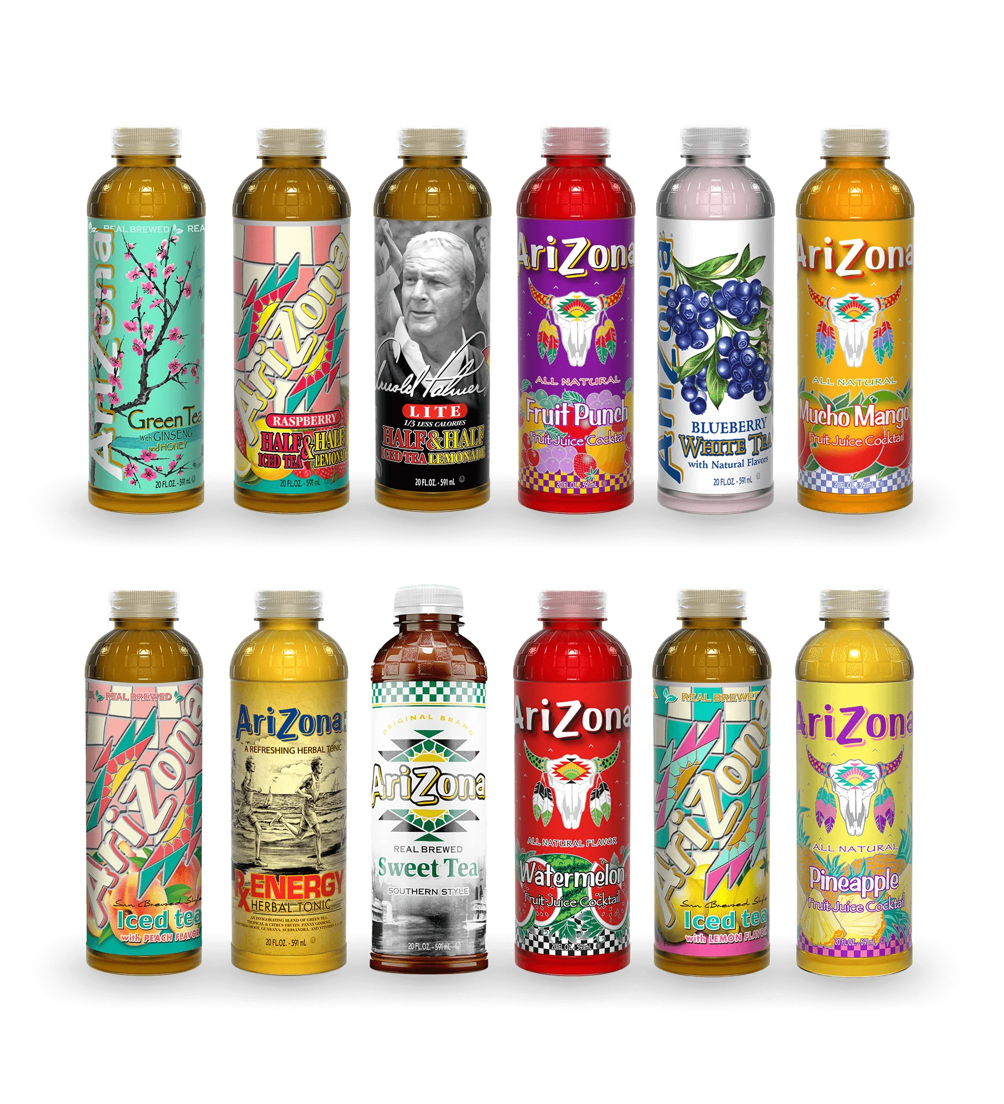 12-Count Tall Boy Tea & Juice Cocktail Variety Pack | 20 oz. Tall Boy / 12-pack